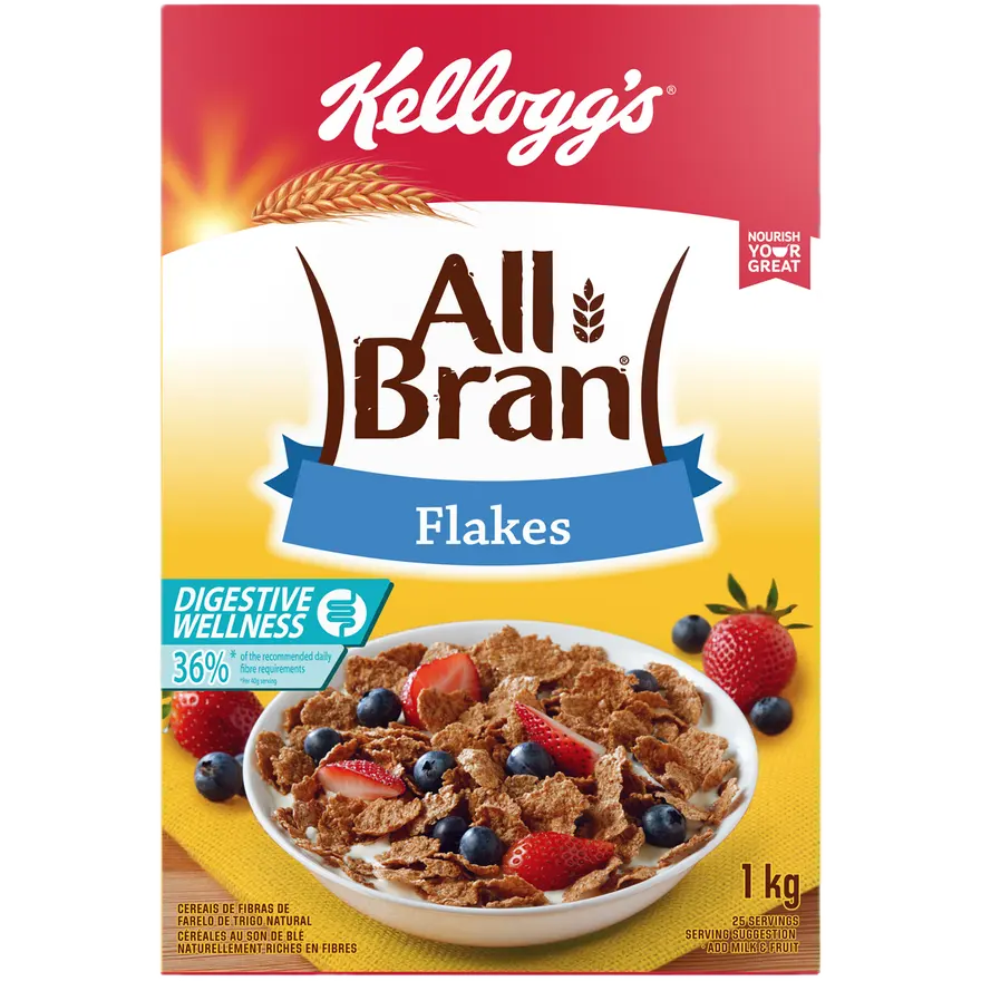 Kelloggs All Bran Flakes 1kg