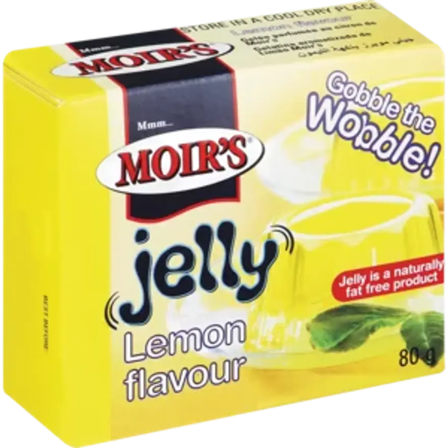 Moirs Jelly Lemon 80g