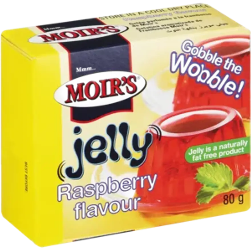 Moir`s Jelly Raspberry 80g