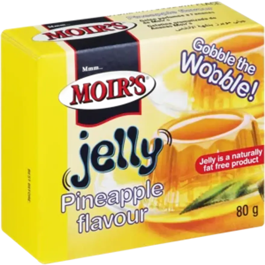 Moir`s Jelly Pineapple Flavour 80g