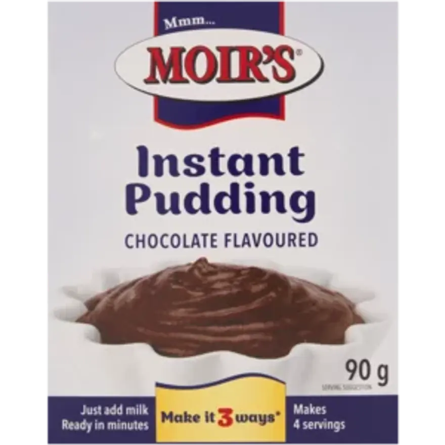 Moirs Instant Pudding Chocolate 90g