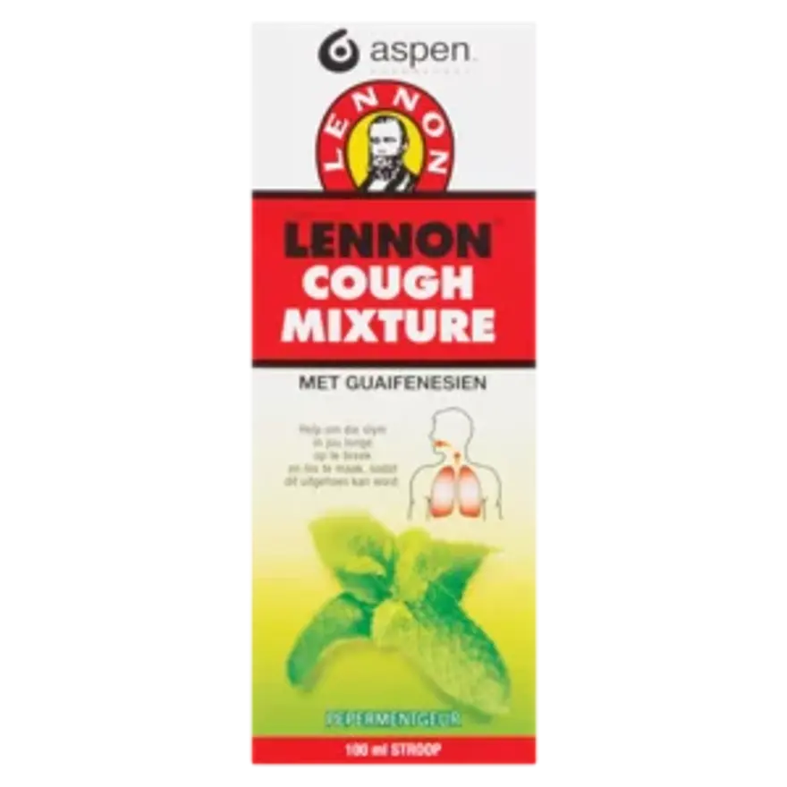 Lenon Cough Mixture Pepermint Flavour 100Ml