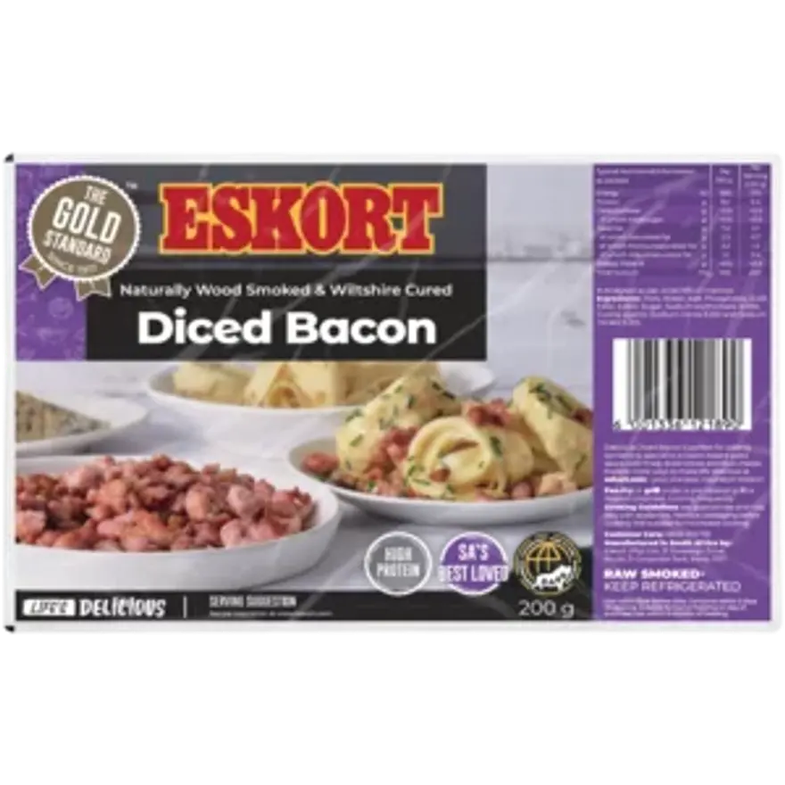 Eskort Diced Bacon 200g