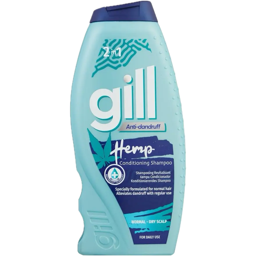 Gill Anti-Dandruff Hemp Shampoo 400ml