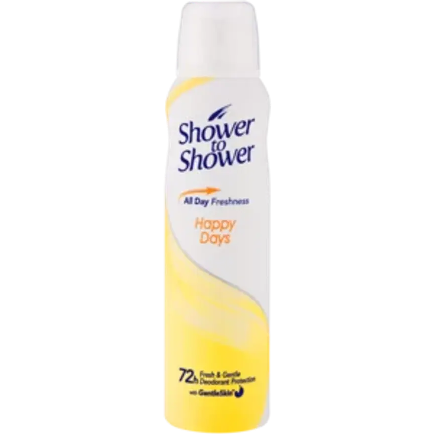 Shower to Shower All Day Freshness Happy Days Deodorant 150ml