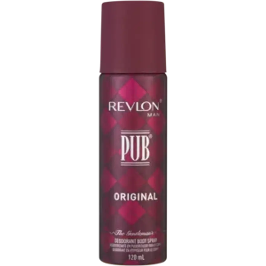 Revlon Man Pub Original Body Spray 120ml