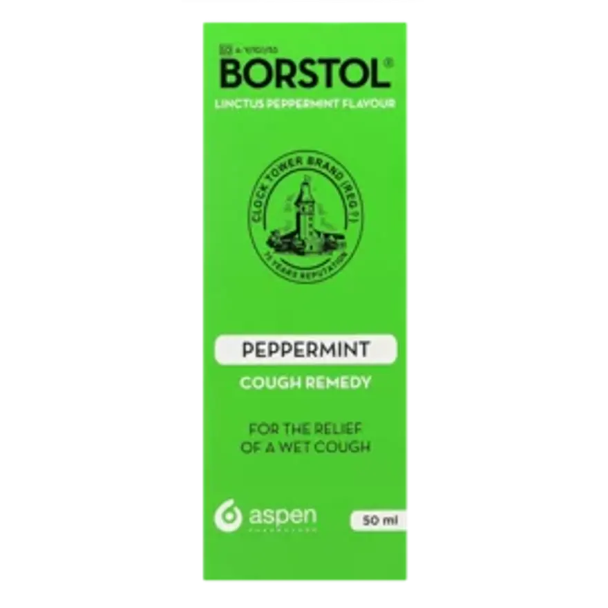 Borstol Pepperment Hoesmiddel 50ml