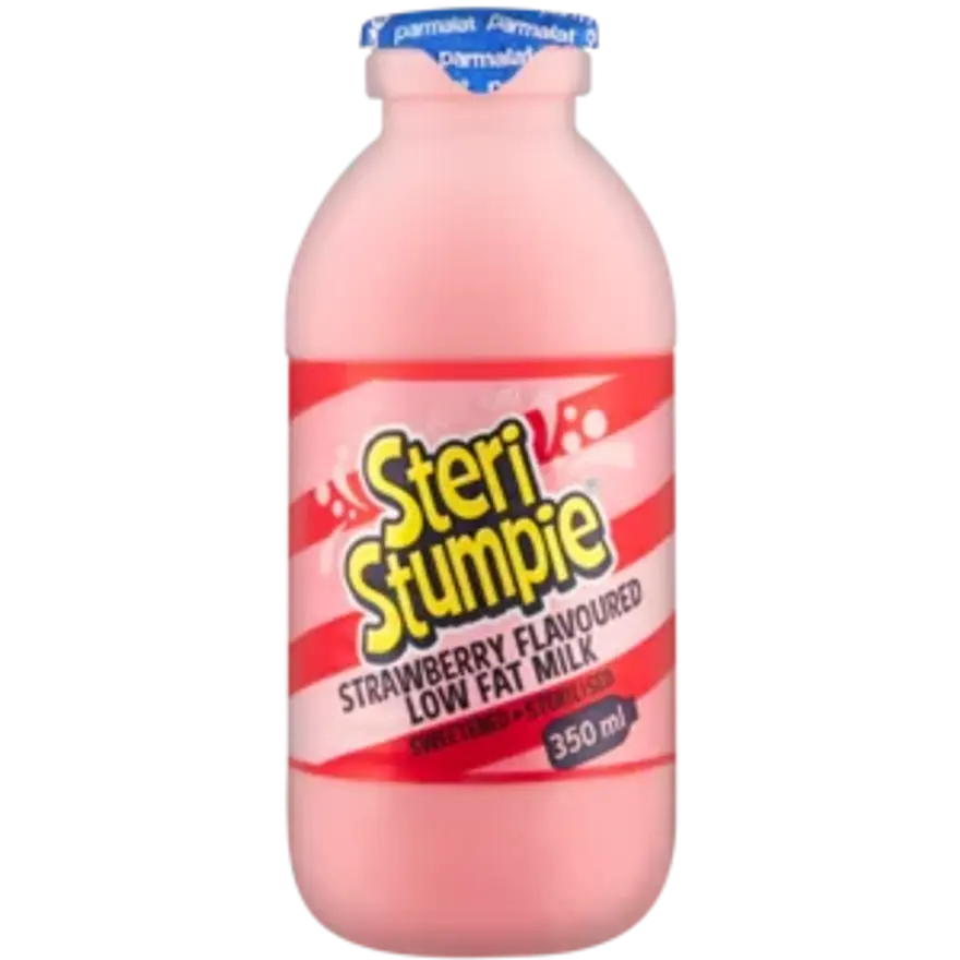Steri Stumpie Melk Strawberry 350ml