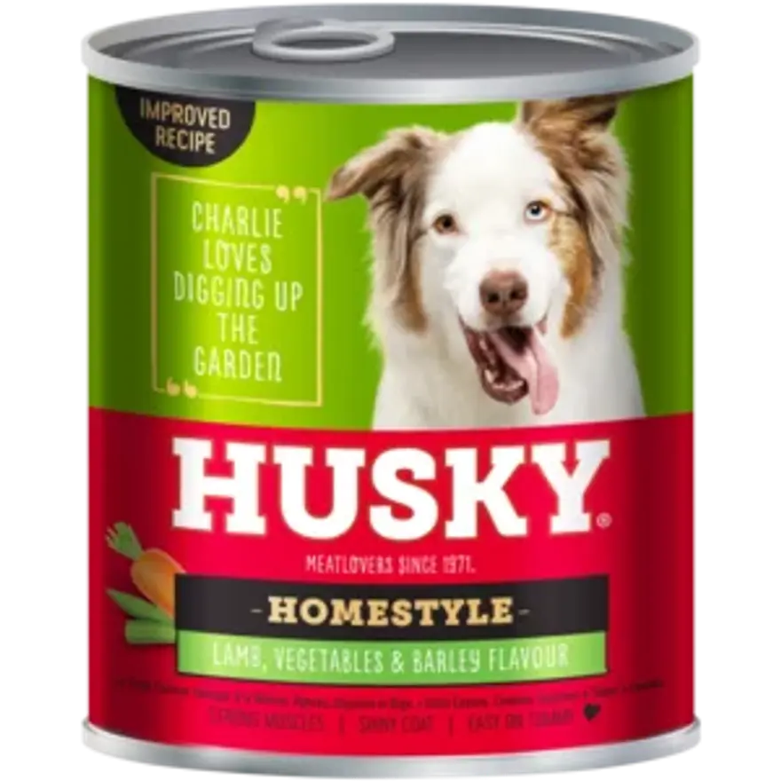 Husky HomeStyle Lamb Veggie+ barley flav 775g