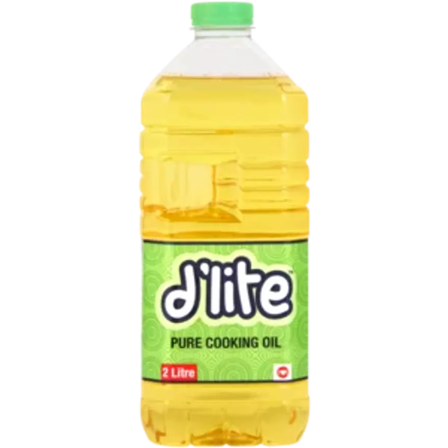 D`Lite Pure Cooking Oil 2L