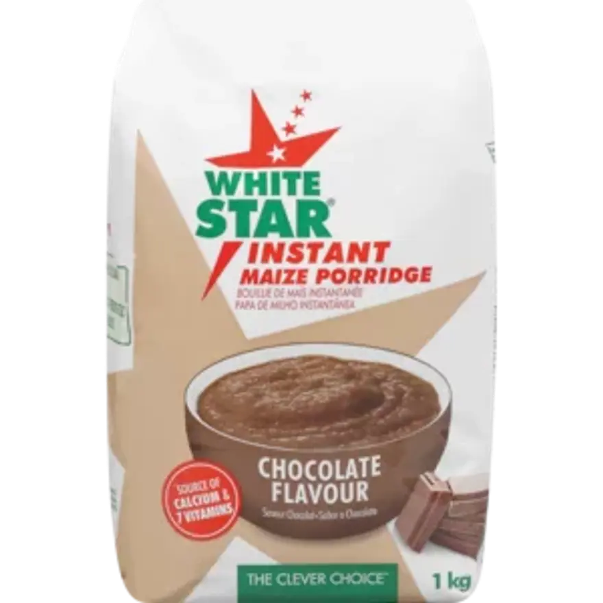 White Star Instant Porridge Chocolate 1kg