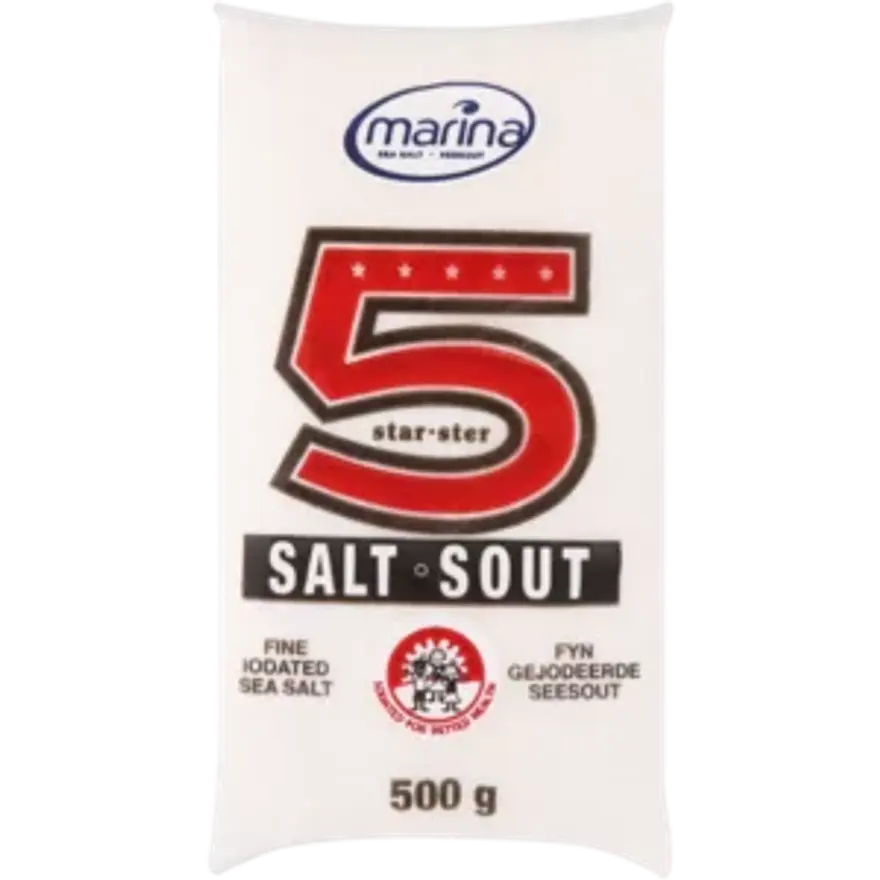 5 Star Fyn Sout 500g