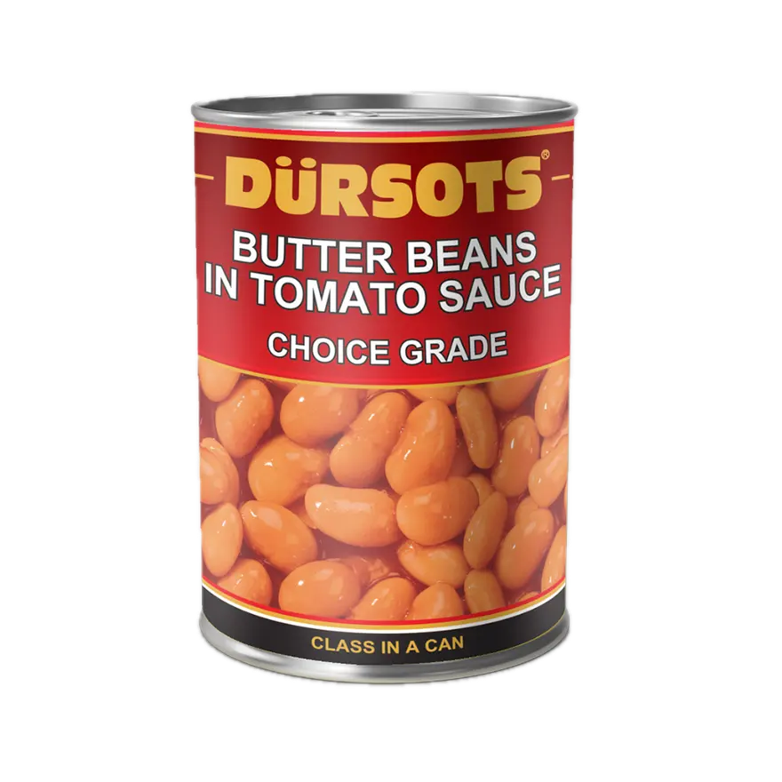 Dursot Butter Beans In Tamatie Sauce 410g