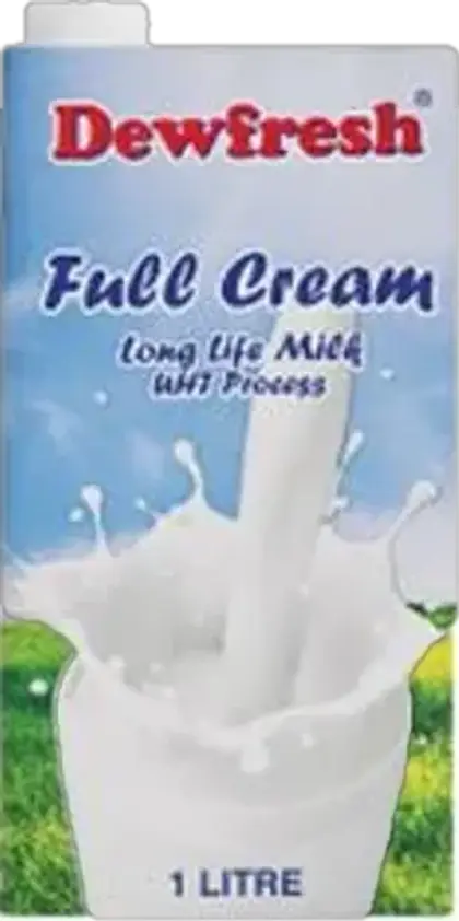Dewfresh Full Cream Melk Long Life 1 Litre