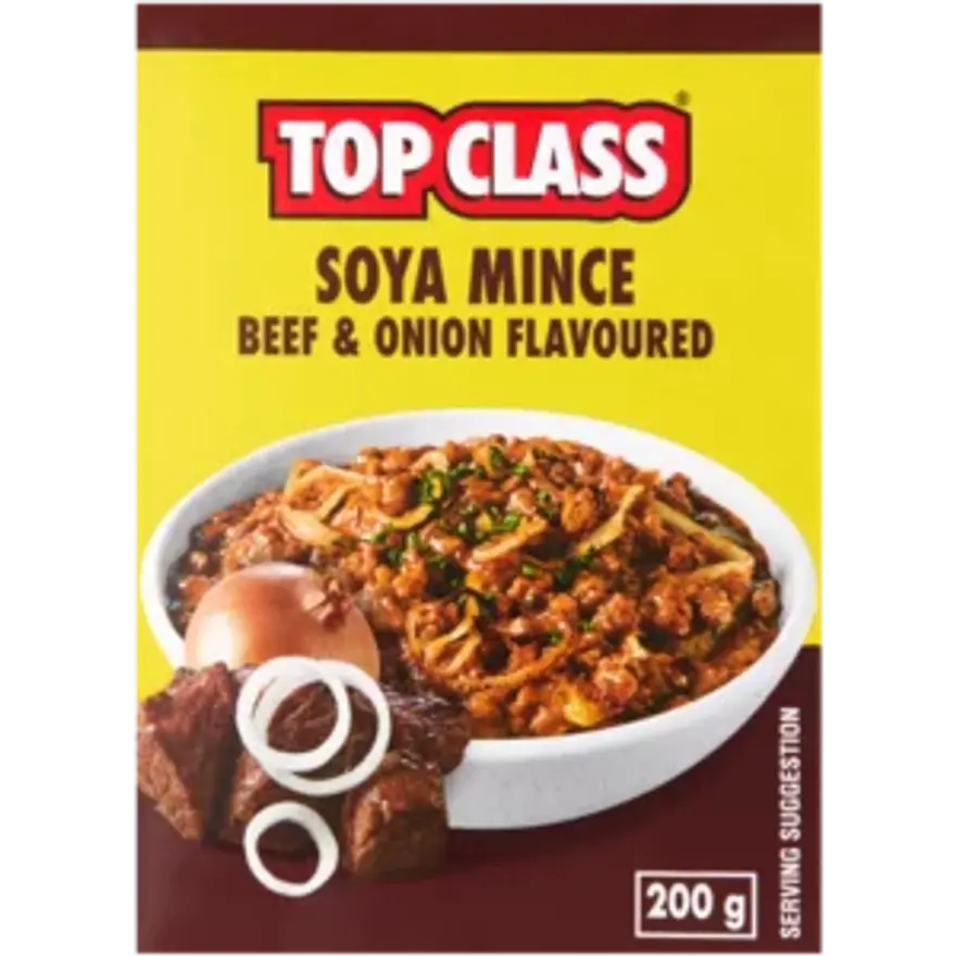 Topclass Soya Maalvleis Beef and Ui Flavoured 200g
