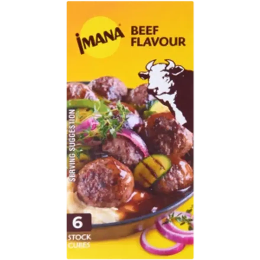 Imana Stock Cubes Beef 6 Cubes