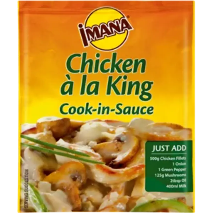 Imana Hoender A La King Cook In Sauce