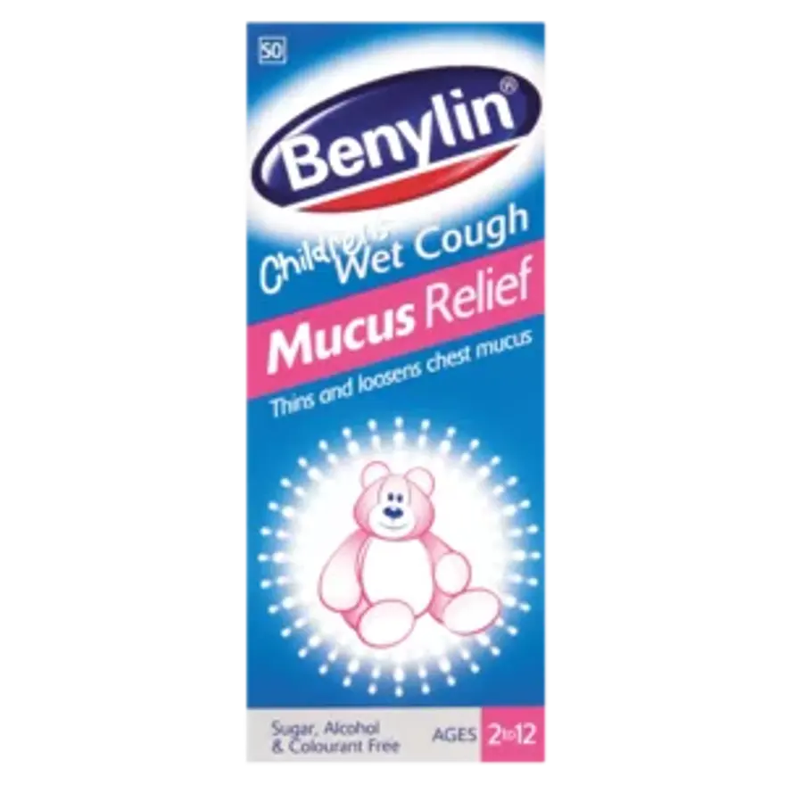 Benylin Children Wet Cough mucus Reflief
