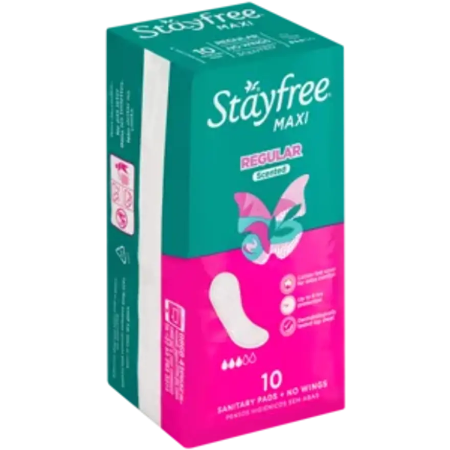 Stayfree Pads No Wings Scented 10`s