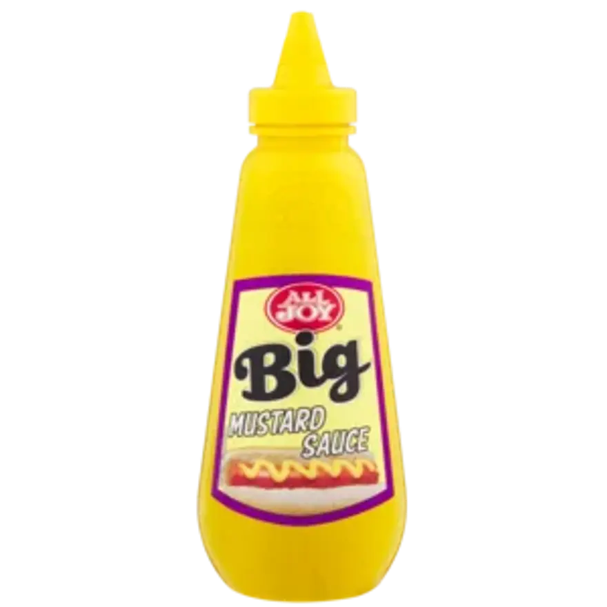 All Joy Big Mustard Squeeze Sauce 500ml