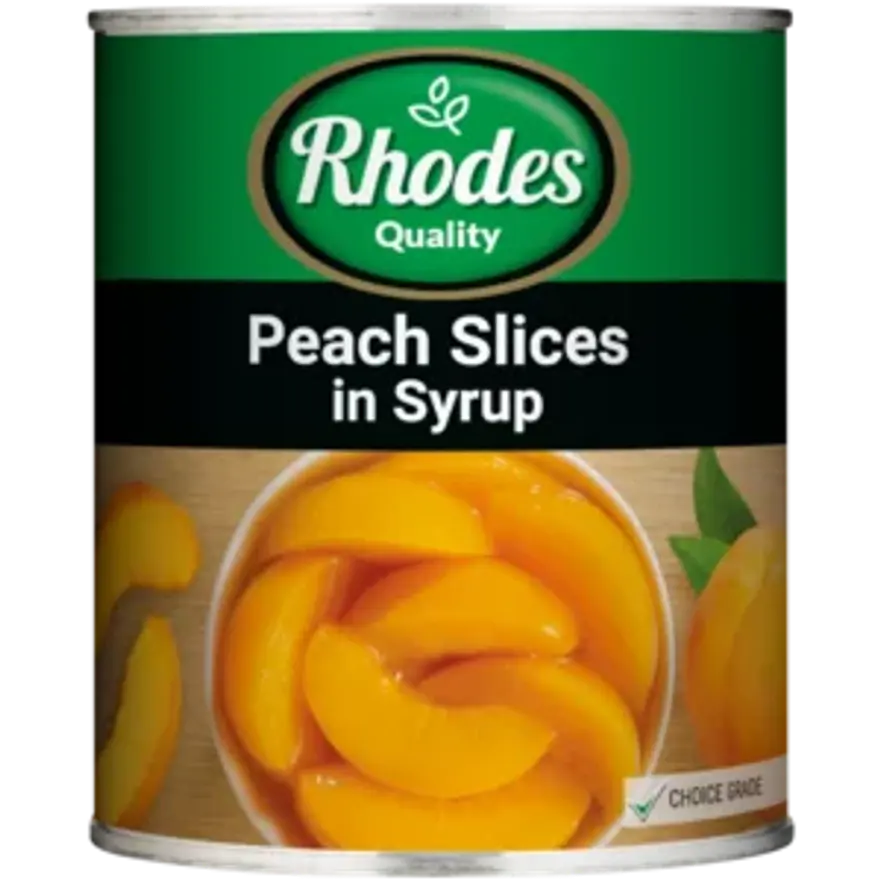 Rhodes Peach Slices in Syrup 825g