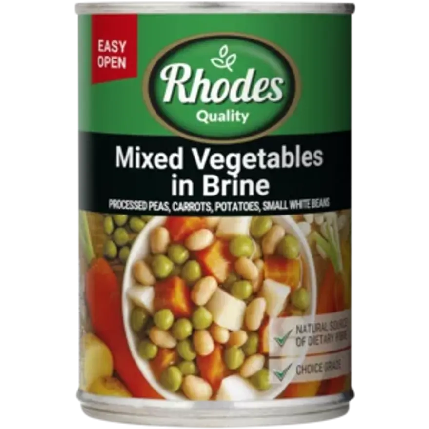 Rhodes Mixed Vegetables in Brine 400g