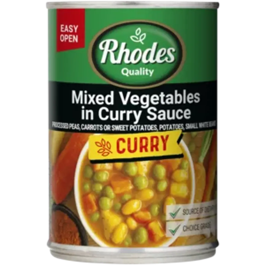 Rhodes Mixed Vegetables in Curry Sauce 400g