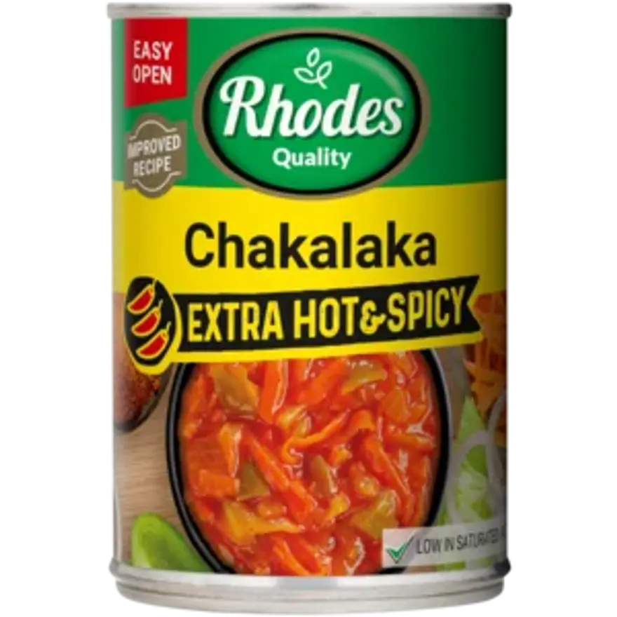 Rhodes Chakalaka Hot & Spicy 400g