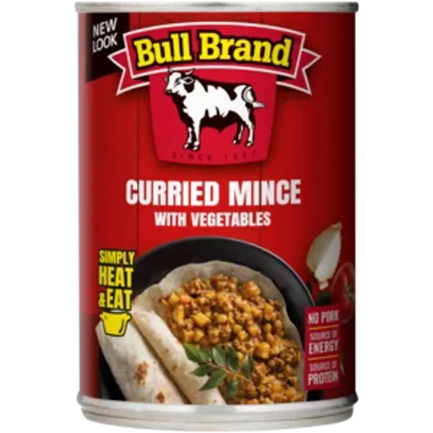 Bull Brand Curry Maalvleis Vegatable 400g