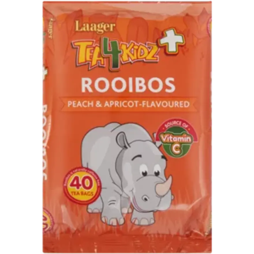 Laager Tee 4 Kids Rooibos Peach & Apricot 40 Bags