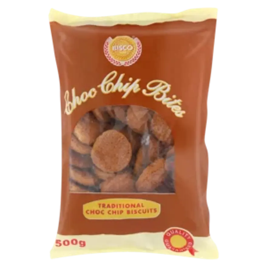 Bisco Henro Choc Chip Bites 500g
