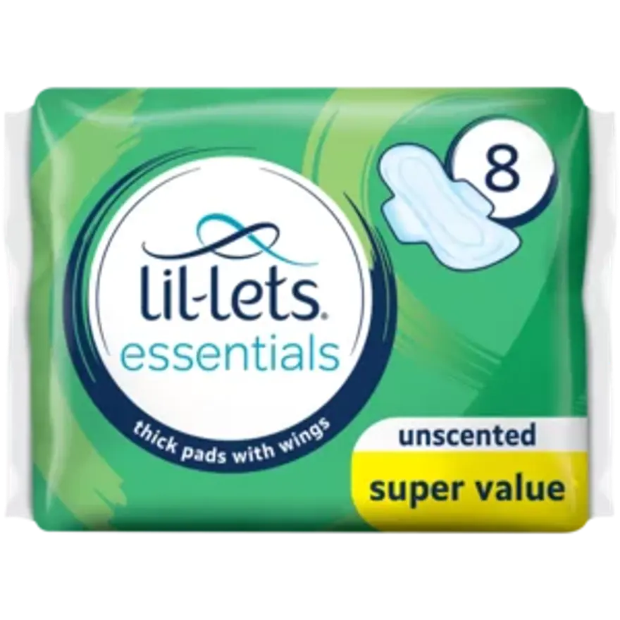Lil-lets Everyday Thick Pads Unscented