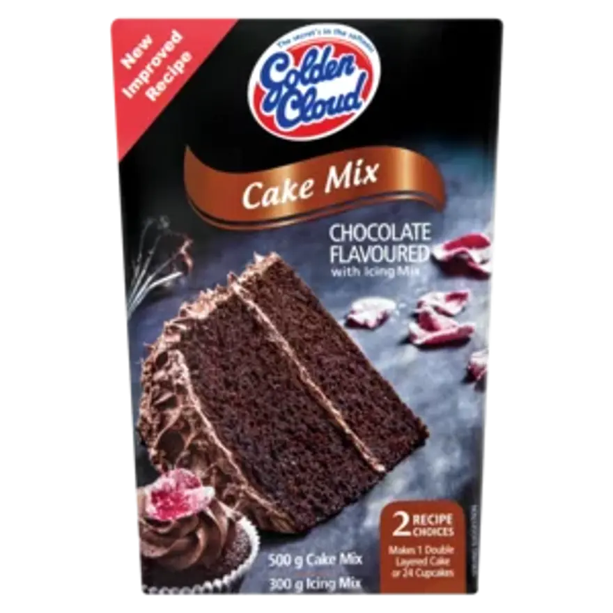 Golden Cloud Cake Mix Chocolate flavoured With Icing Mix