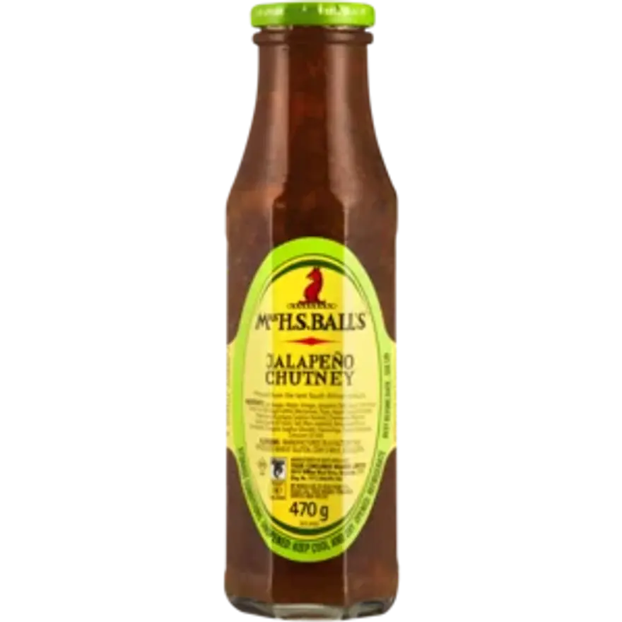 MRS Balls Chutney Jalapeno 470g