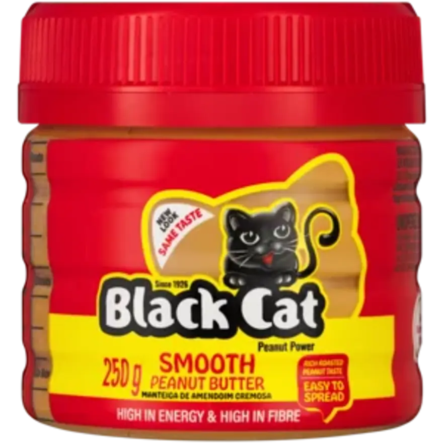 Black Cat Peanut Butter Smooth 250g