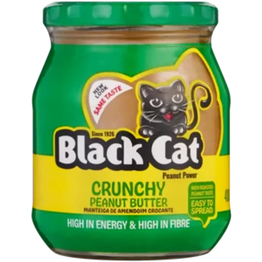 Black Cat Pnut Butter Crunchy 400g