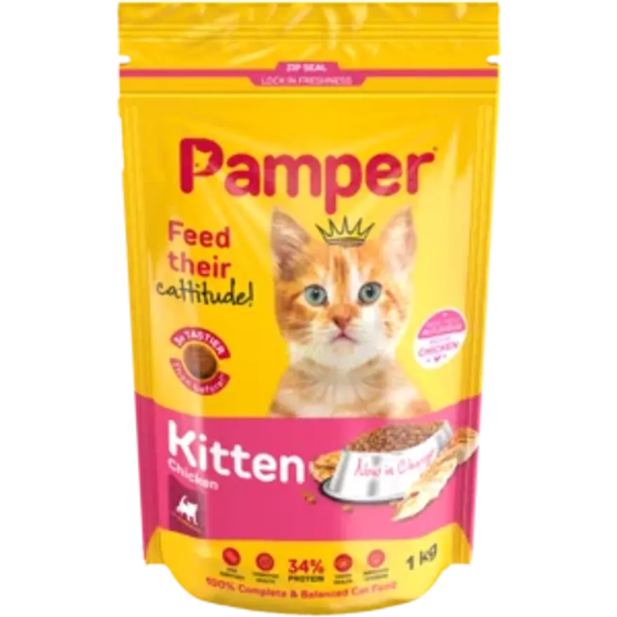 Pampers Kitten Hoender 1kg