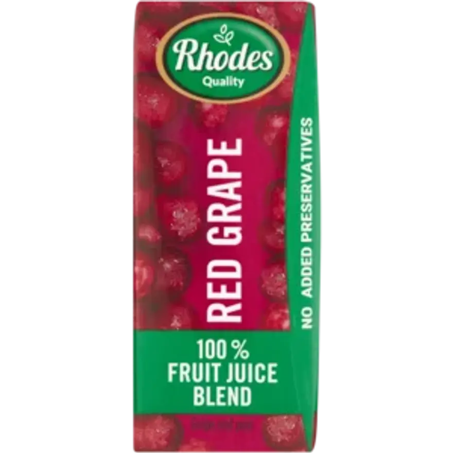 Rhodes 100% Red Grape Sap 200ml
