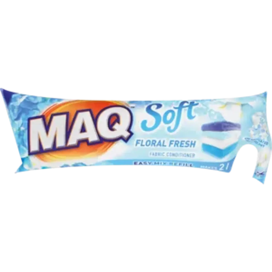 MAQ Silk Floral Fresh Fabric Softener Refill 2 Liter