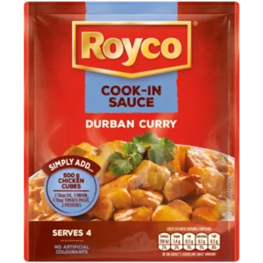 Royco Cook In Sauce Durban Curry