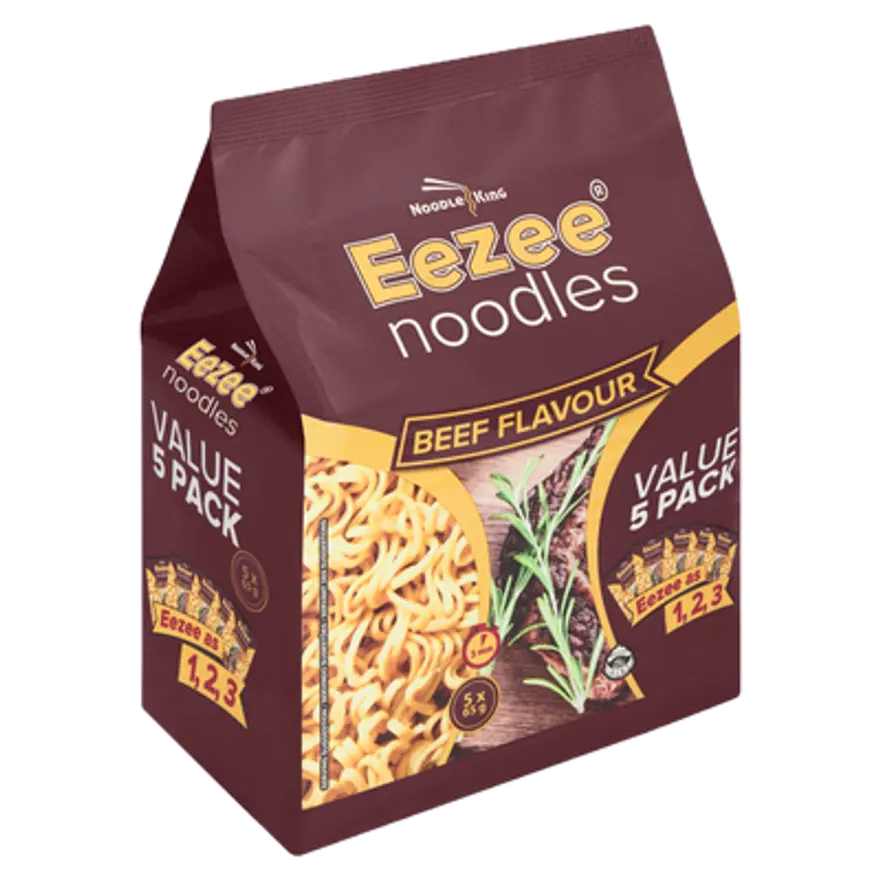 Eezee Noodles Beef 5 Pack