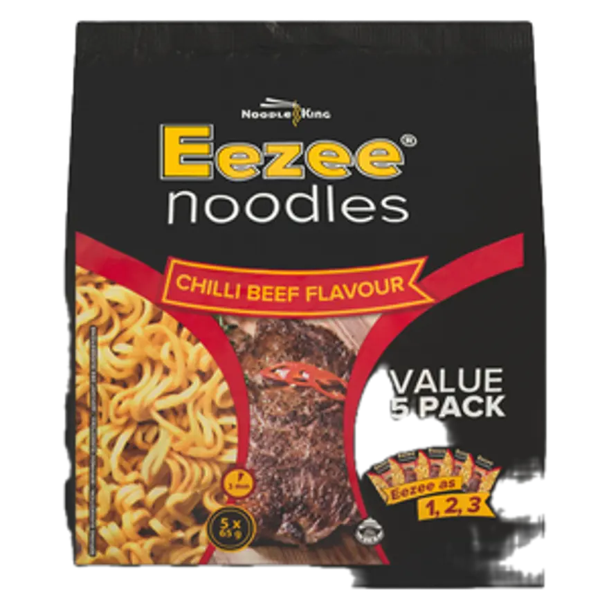Eezee Noodles Chilli Beef 5 Pak