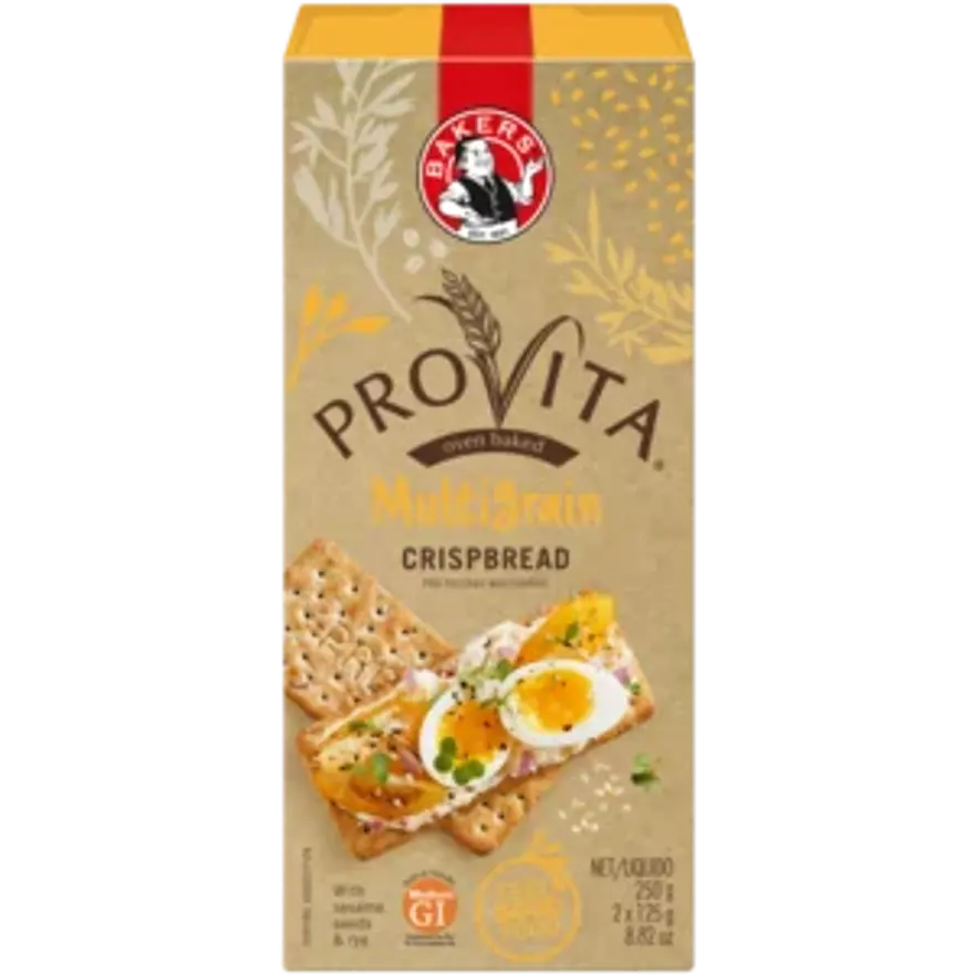 Bakers Provita Multigrain Crispbread 250g