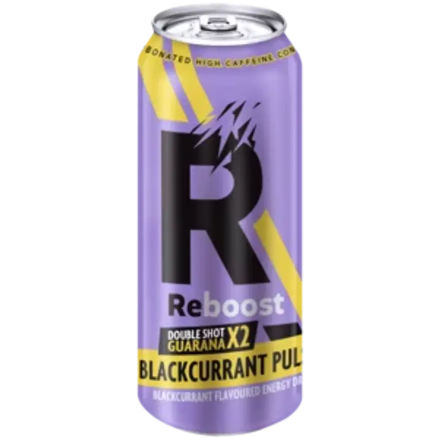 Reboost Energy Drink BlackCurrant Pulse 500ml