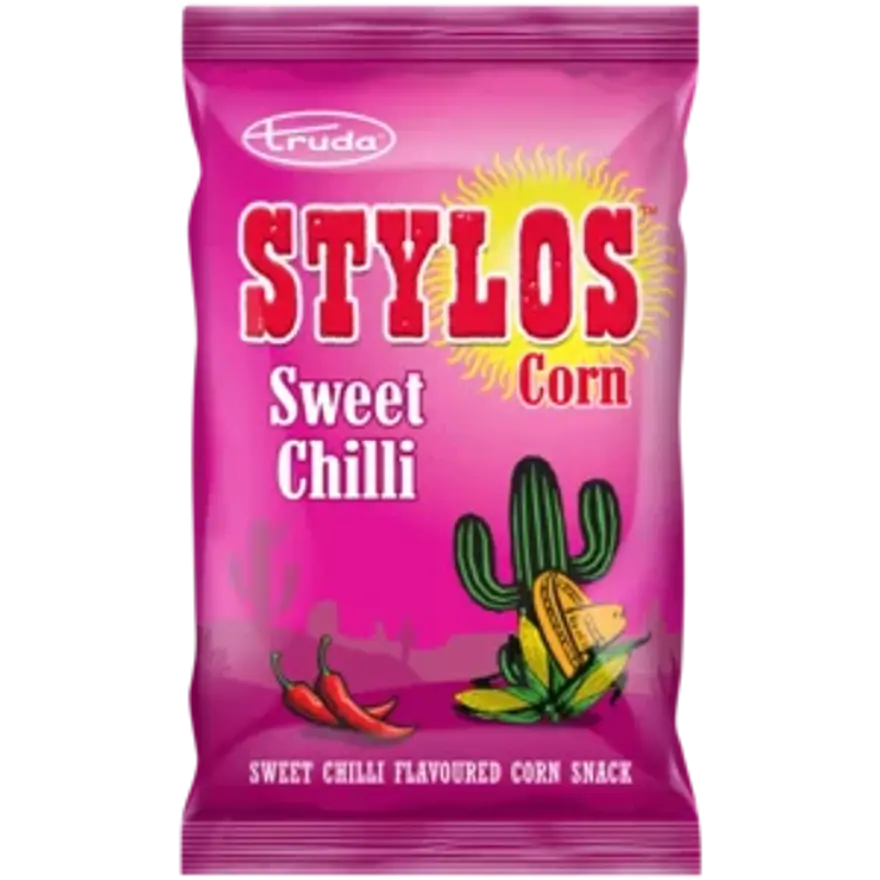 Stylos Corn Sweet Chilli 125g