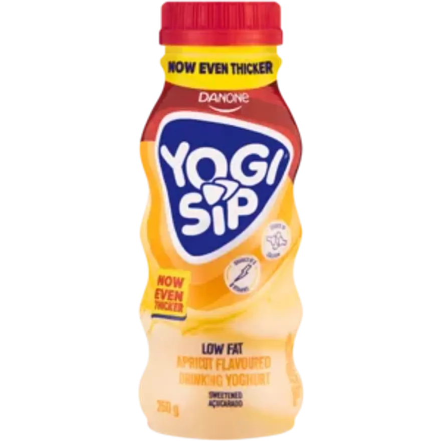 Danone Yogi Sip Apricot Drinking Yougurt