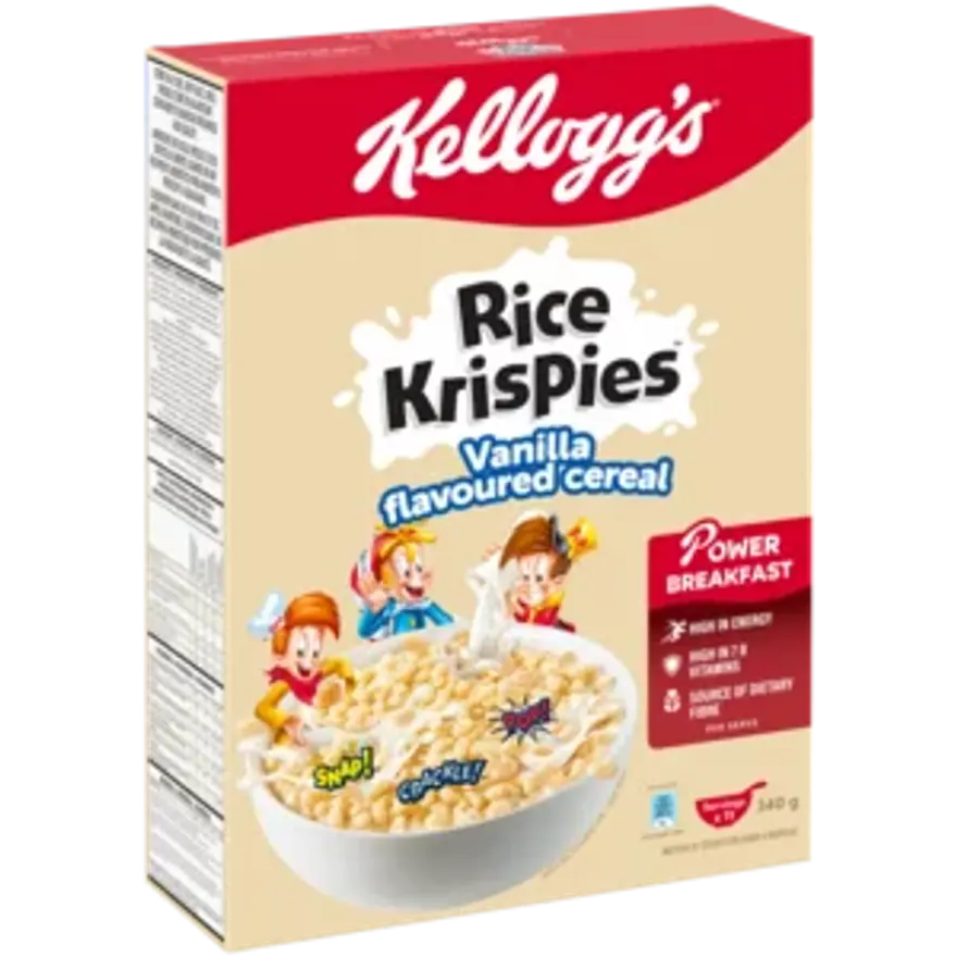 Kellogg`s Rys Krispies Vanilla 340g