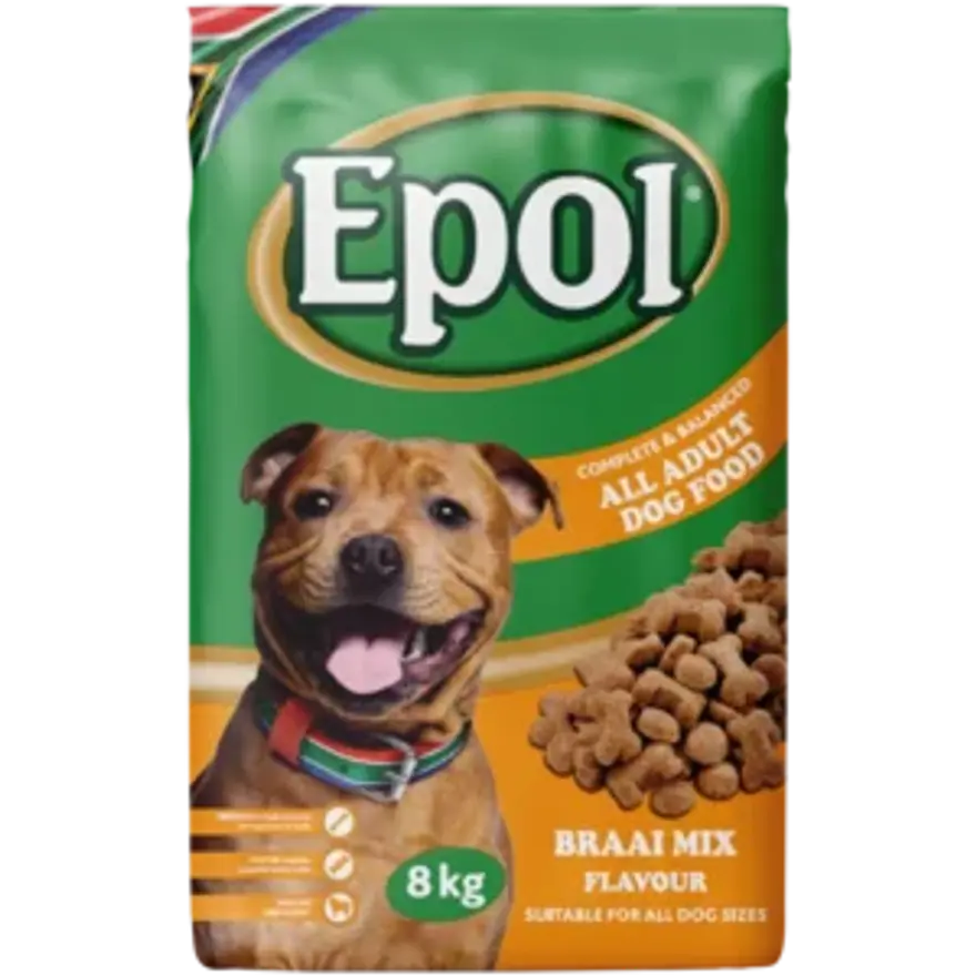 Epol Braai Mix Flavour Adult Dog Food 8KG
