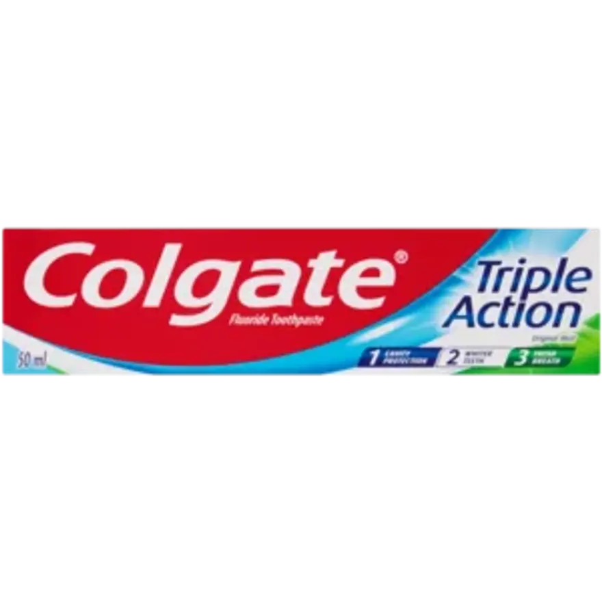 Colgate Triple Action Toothpaste 50ml