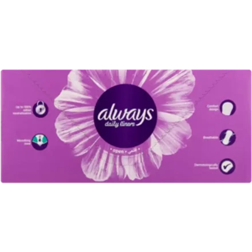 Always Daily Liners Normal 20`s
